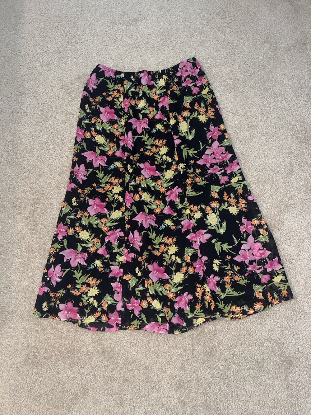Notations Petite Floral Skirt